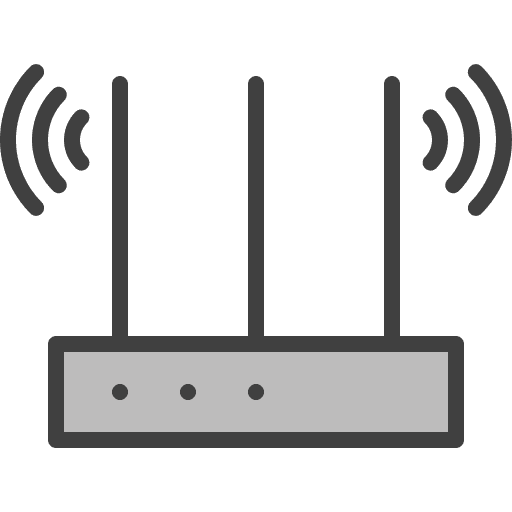 Router wi fi router internet of things icon