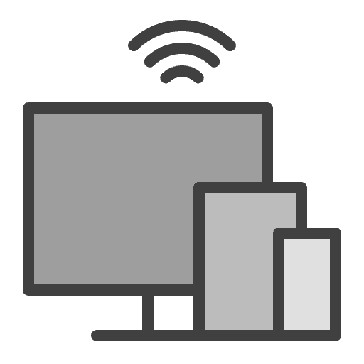 Devices industry iot laptop icon