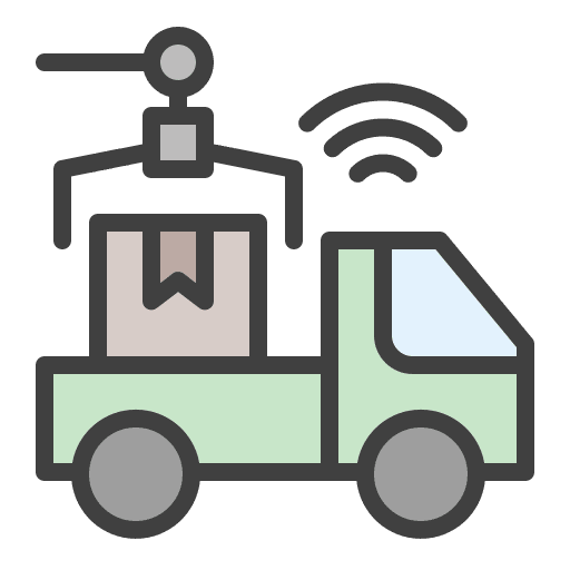 Shipment logistic industrial delivery icon