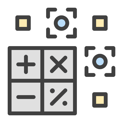 Counting industry similar counting icon