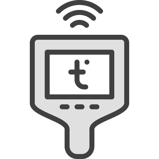 Thermal imaging medical wi fi internet of things icon