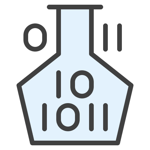 Lab information lab tube icon