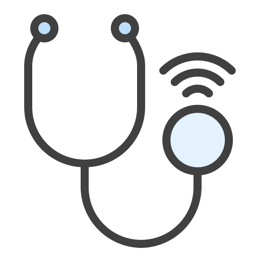 Medicine phonendoscope doctor industry icon