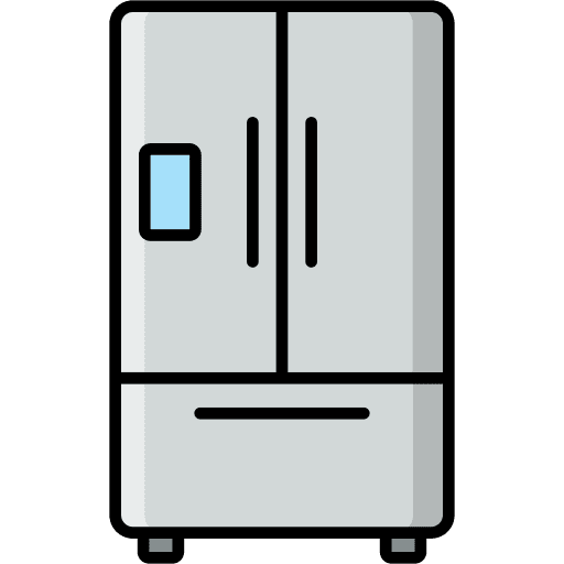 Refrigerator food and restaurant electronics refrigerator icon