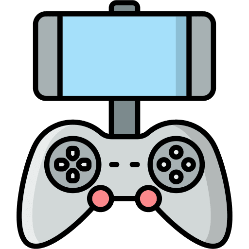 Gamepad electronics game controller video game icon Gamepad electronics game controller video game icon