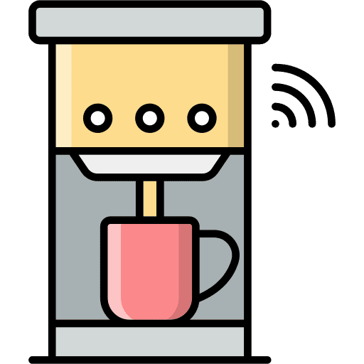 Coffee maker hot coffee food and restaurant coffee machine icon Coffee maker hot coffee food and restaurant coffee machine icon