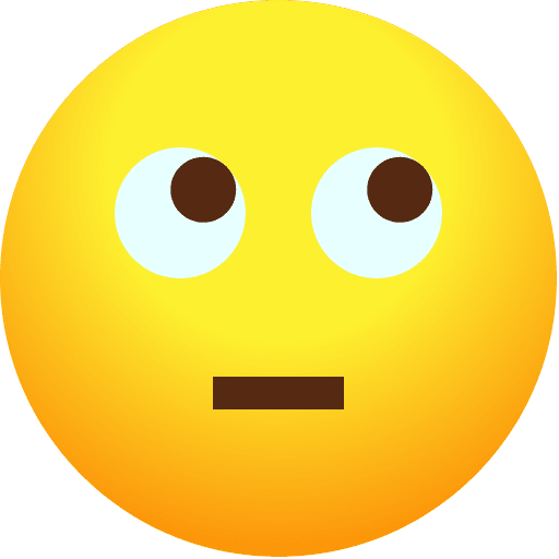 Distracted expression smileys feeling icon