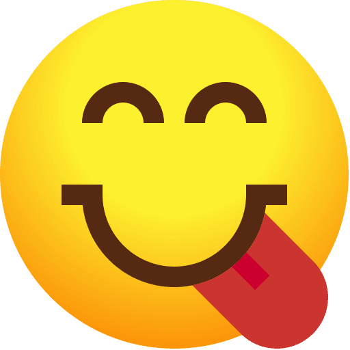Mocking emoji tongue mocking icon