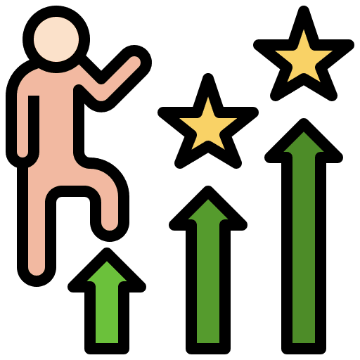 Improve esteem accomplishment self confidence icon