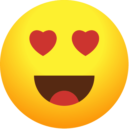 In love emoji love feelings icon