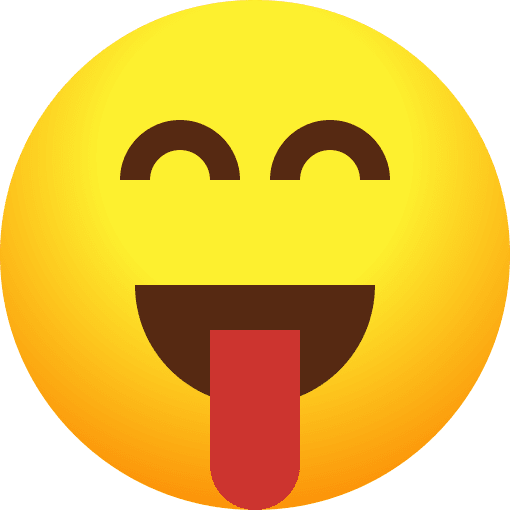 Laughing emoji tongue out tongue icon