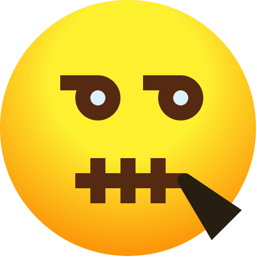 Secret secret silent feelings icon