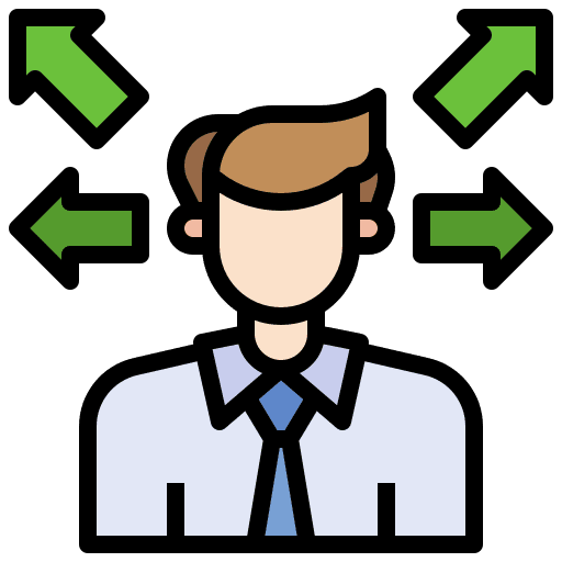 Skills people multi skilled competence icon