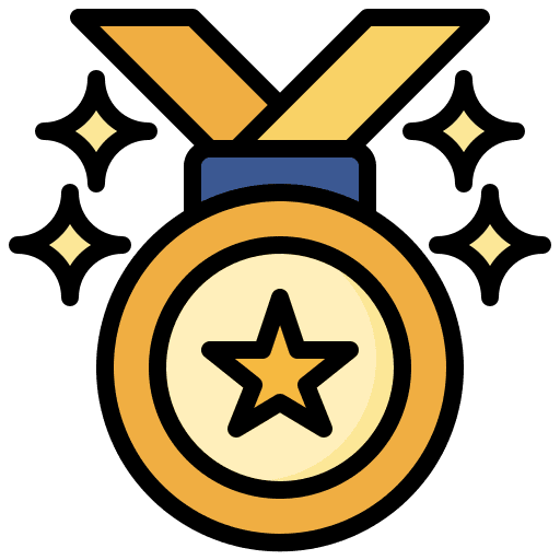 Achievement honors badge certification icon