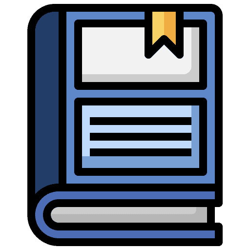 Book school library studying icon Book school library studying icon
