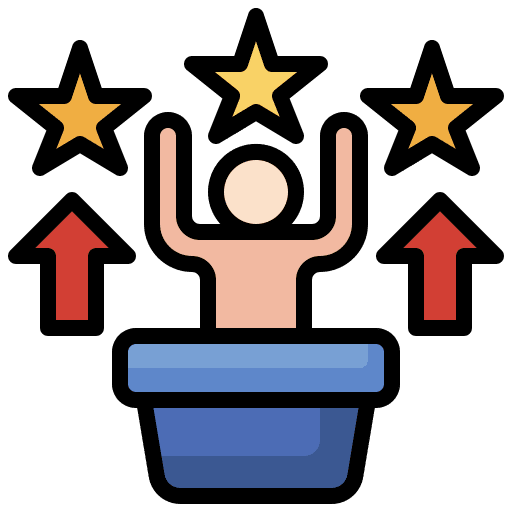 Growth success development accomplishment icon Growth success development accomplishment icon