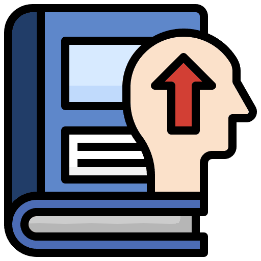 Motivation up arrow think motivation icon Motivation up arrow think motivation icon