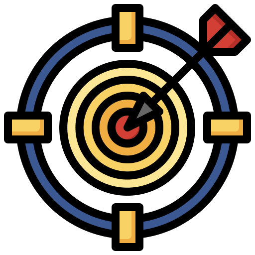 Target dart board target arrow icon Target dart board target arrow icon