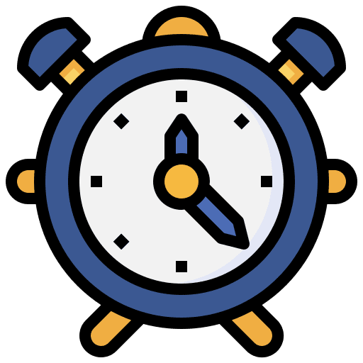 Clock clock alarm time and date icon Clock clock alarm time and date icon
