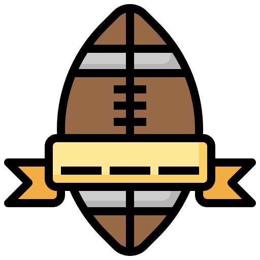 Ribbon banner rugby ribbon banner winner icon