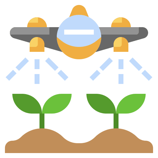 Aeroplane gardening farming and gardening farming icon Aeroplane gardening farming and gardening farming icon