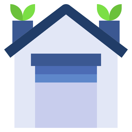 Warehouse nature warehouse farming and gardening icon Warehouse nature warehouse farming and gardening icon