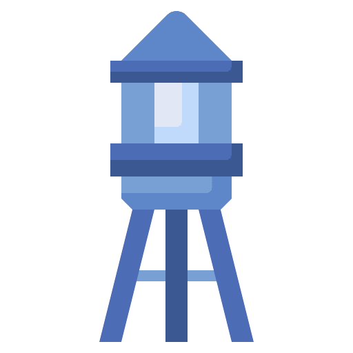Water tower water tank watering water tower icon Water tower water tank watering water tower icon