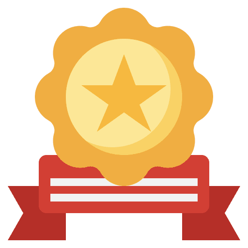 Badge sports and competition reward badge icon