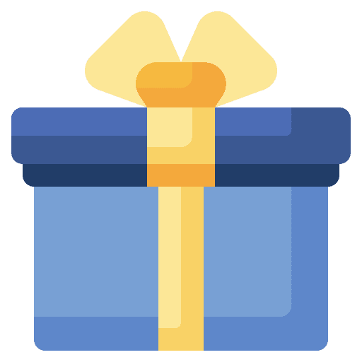 Gift birthday christmas gift icon