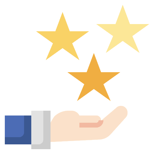 Review choose selection rating icon