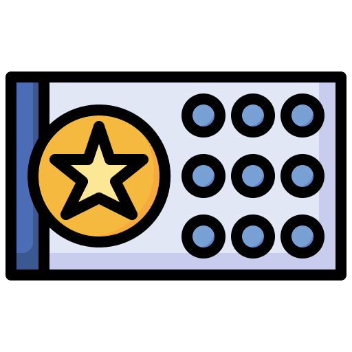 Stamp loyalty stamp reward points icon