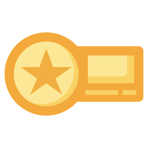 Token prize marketing computer icon