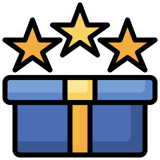 Box rating feedback quality icon