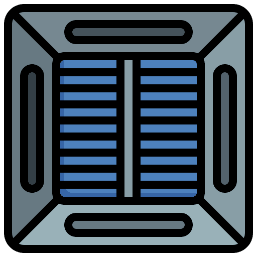 Ceiling ceiling air conditioning furniture and household icon
