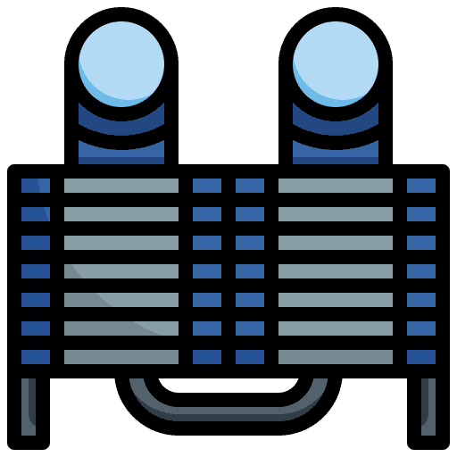 Cooling tower cooling tower machine air conditioner icon