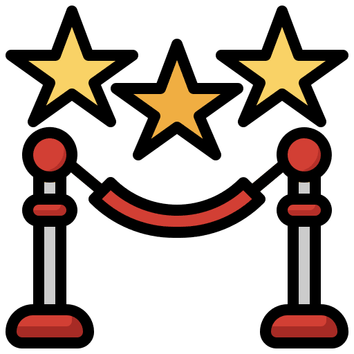 Vip vip red carpet entertainment icon
