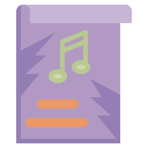 Poster music event music and multimedia icon Poster music event music and multimedia icon