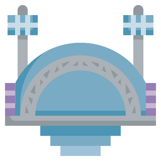 Stage music player scene music and multimedia icon