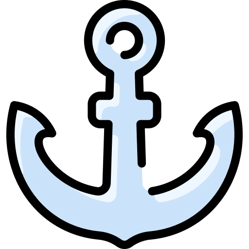 Ship anchor tool transportation sailing icon Ship anchor tool transportation sailing icon