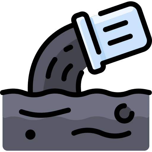 Trash sea pollution ecology and environment icon Trash sea pollution ecology and environment icon