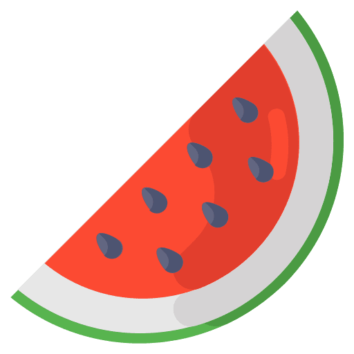 Watermelon fruit food and restaurant watermelon icon