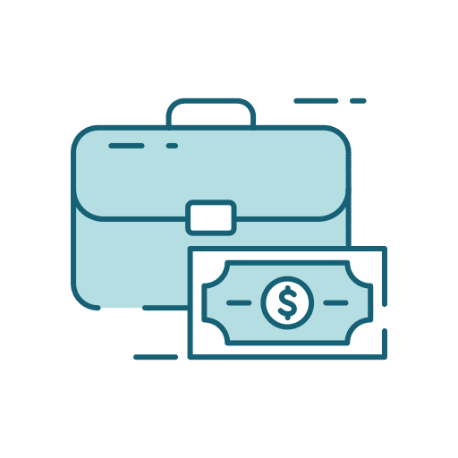 Briefcase business and finance money briefcase icon Briefcase business and finance money briefcase icon