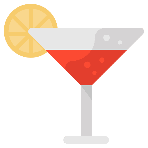 Cocktail food and restaurant cocktail alcoholic icon Cocktail food and restaurant cocktail alcoholic icon