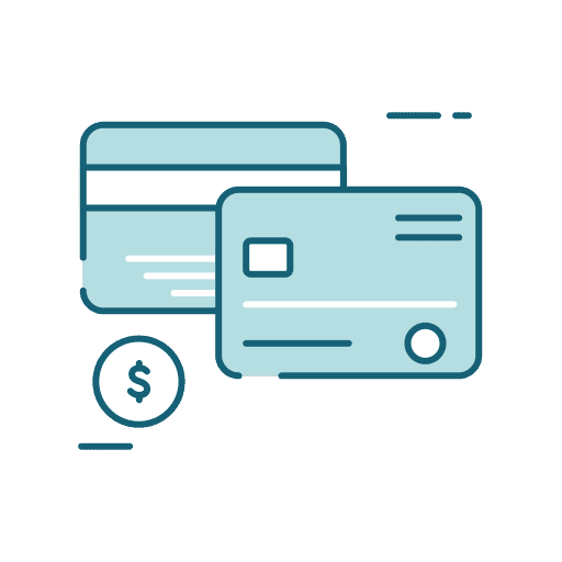 Credit card business credit card finance icon