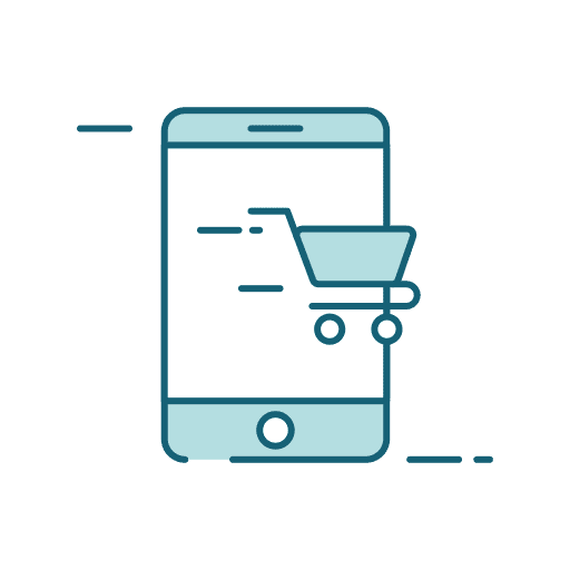 Ecommerce cart ecommerce finance icon