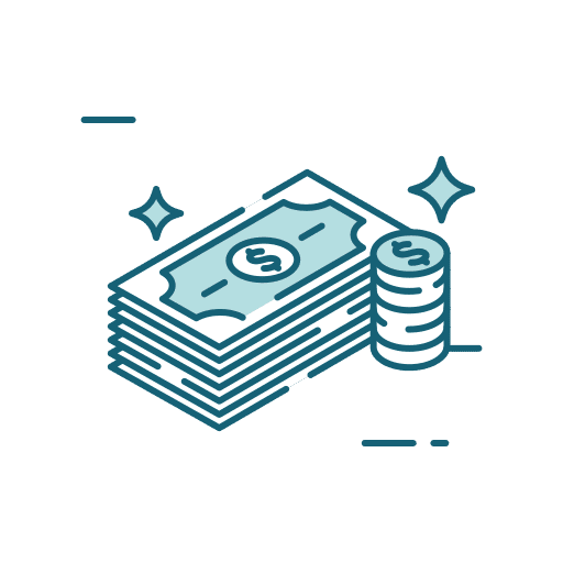 Cash business finance cash icon Cash business finance cash icon