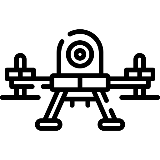 Drone camera drone delivery technology icon Drone camera drone delivery technology icon