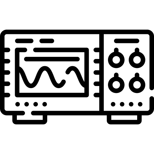 Oscilloscope oscilloscope scope electricity icon Oscilloscope oscilloscope scope electricity icon