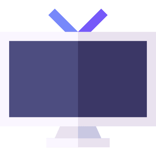 Tv tv desktop computer icon