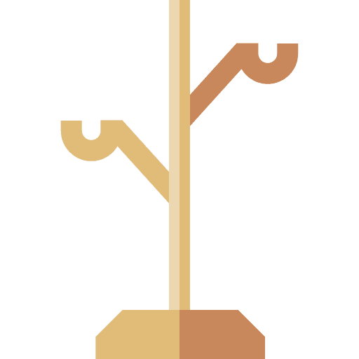 Coat rack coat stand house things clothes hanger icon Coat rack coat stand house things clothes hanger icon
